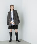 【松井愛莉さん着用】ダブルブレストテーラードジャケット《S Size Line》《WEB限定商品》