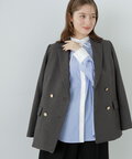 【松井愛莉さん着用】ダブルブレストテーラードジャケット《S Size Line》《WEB限定商品》