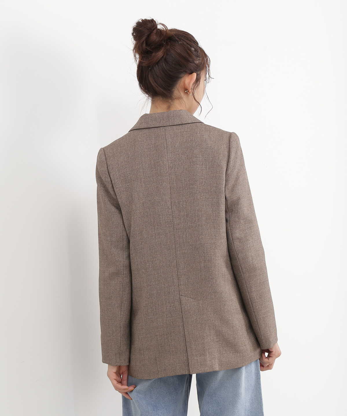 【松井愛莉さん着用】ダブルブレストテーラードジャケット《S Size Line》《WEB限定商品》