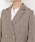 【松井愛莉さん着用】ダブルブレストテーラードジャケット《S Size Line》《WEB限定商品》