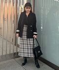 【松井愛莉さん着用】ダブルブレストテーラードジャケット《S Size Line》《WEB限定商品》