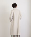 【稲垣莉生さん着用】【松井愛莉さん着用】パイルメルトンスタンドカラーロングコート《S Size Line》