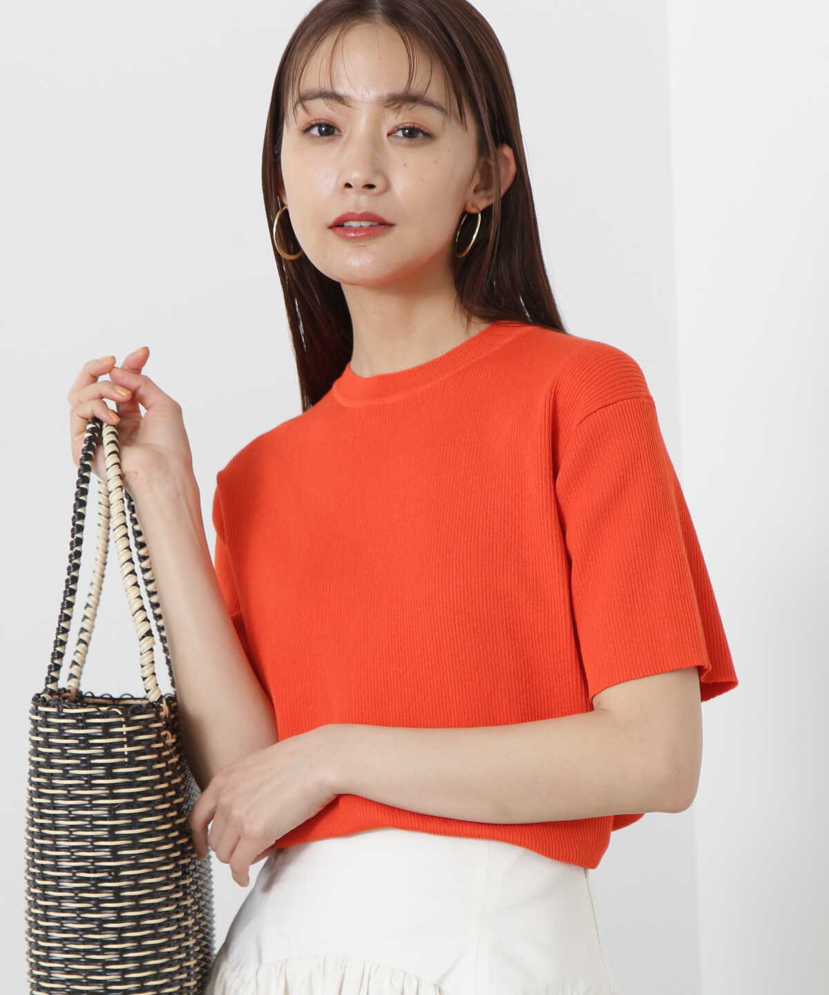 クルーネックリブTニット | N. Natural Beauty Basic* | ノード センス  