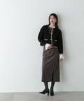 【新野尾七奈さん着用】コーデュロイスリットスカート《S Size Line》