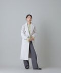 【新野尾七奈さん着用】ビーバーメルトンロングチェスターコート《グレー：WEB限定》《S Size Line》