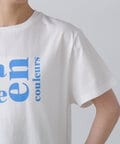 【La vie en couleurs】ロゴプリントTシャツ