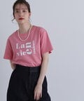 【La vie en couleurs】ロゴプリントTシャツ