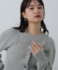 【新野尾七奈さん着用】ラメフェザービスチェニットセット