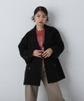 【新野尾七奈さん着用】ラメフェザービスチェニットセット