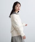 【新野尾七奈さん着用】オフショルダーニット