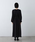 【青木瞳さん着用】ミックスドットワンピース《S Size Line》