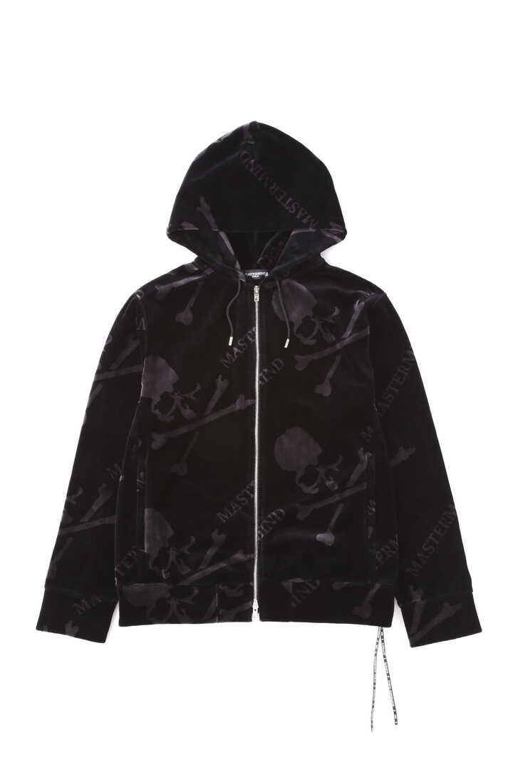 VELOUR ALL-OVER HOODIE