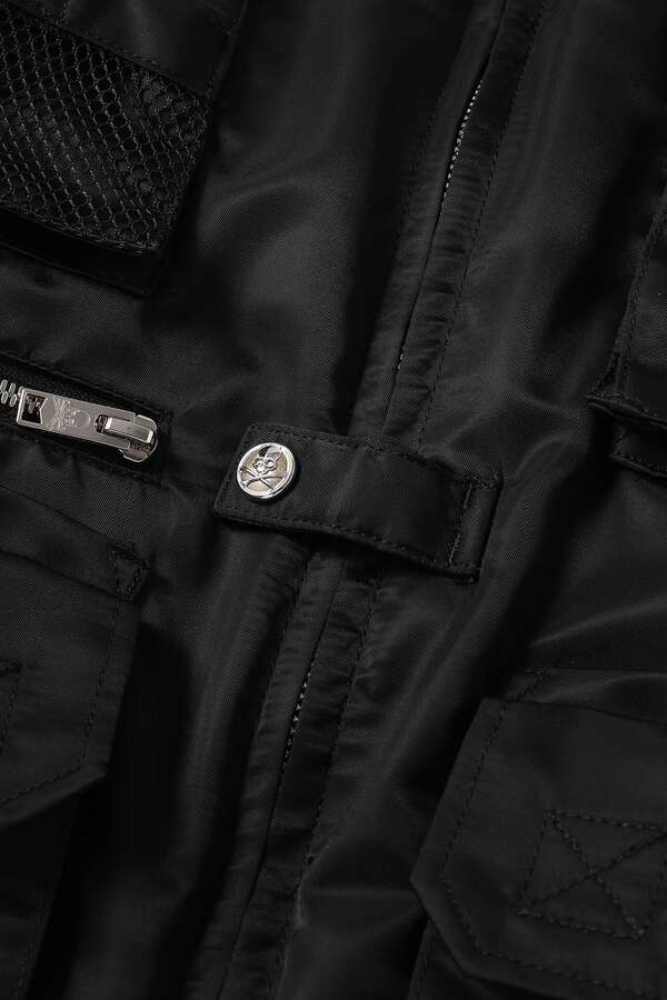 multi pocket bomber jacket