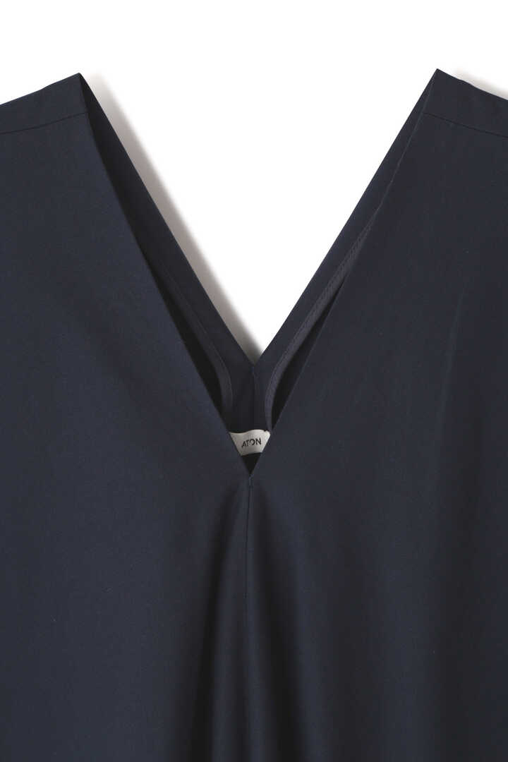 ATON / SUPIMA CLOTH FLARED DRESS3