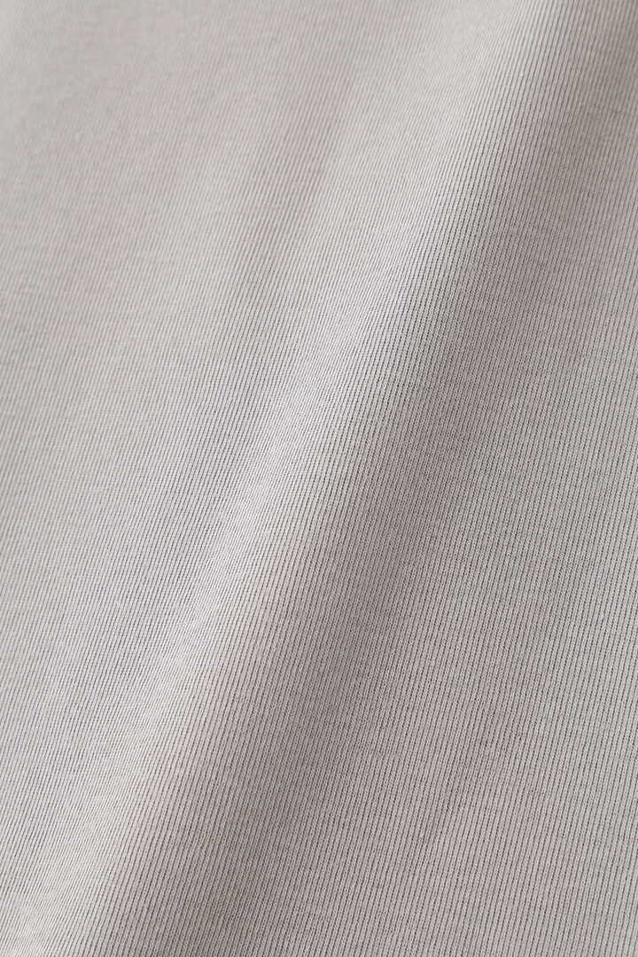 BLURHMS / HIGH TWIST SHEER RIB HENLEY-NECK N/S6