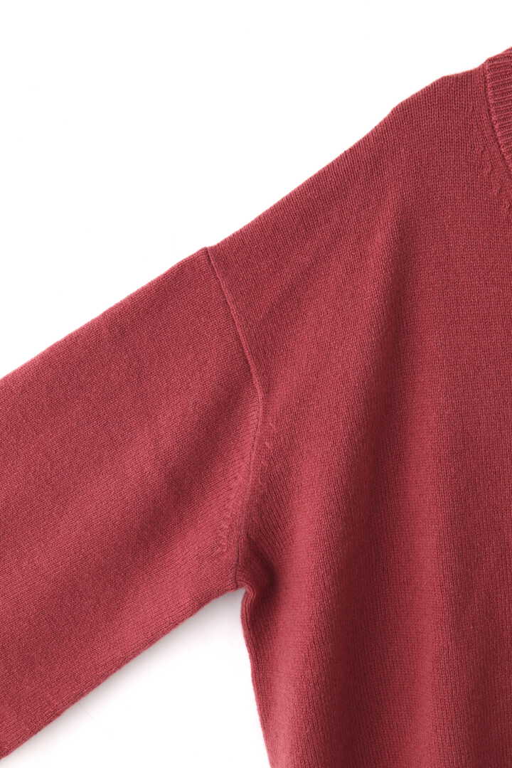 STUDIO NICHOLSON / EXTRA FINE LAMBSWOOL KNIT CURVED SLEEVE ROUNDED V N4