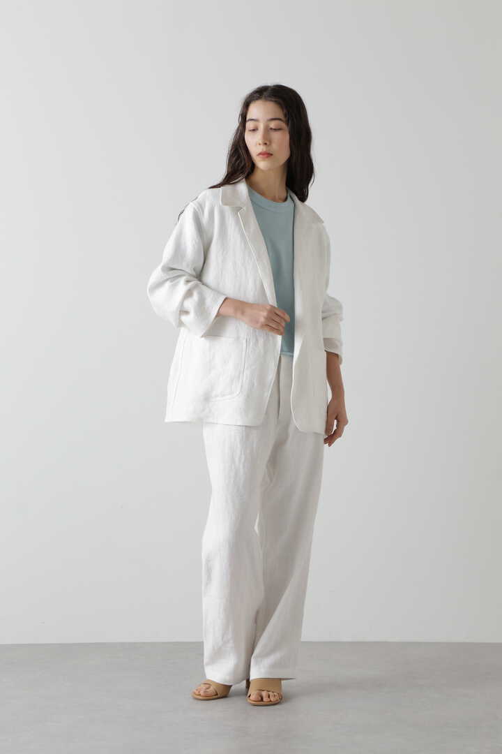BLURHMS / HEAVY LINEN WORK CARDIGAN JACKET2