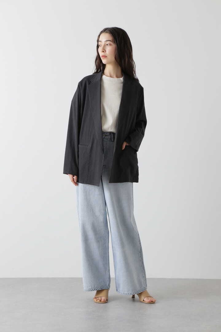 blurhms　Wool Rayon Silk Cardigan Jacket