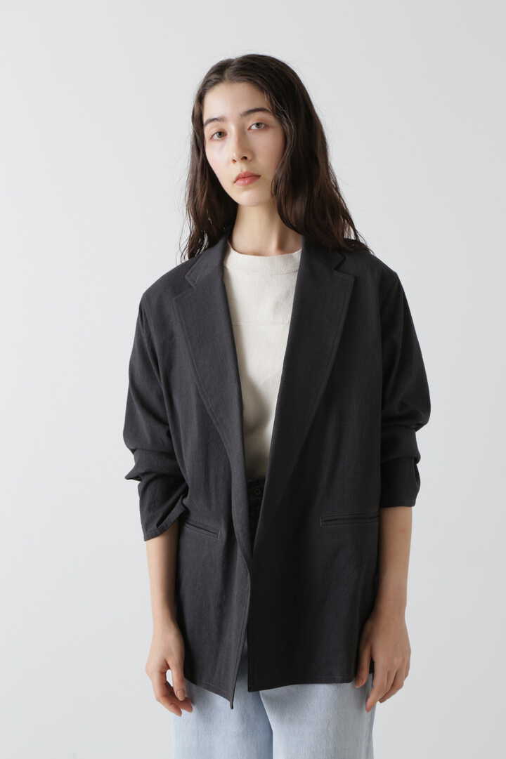 Wool Rayon Silk Cardigan Jacket - ジャケット・アウター