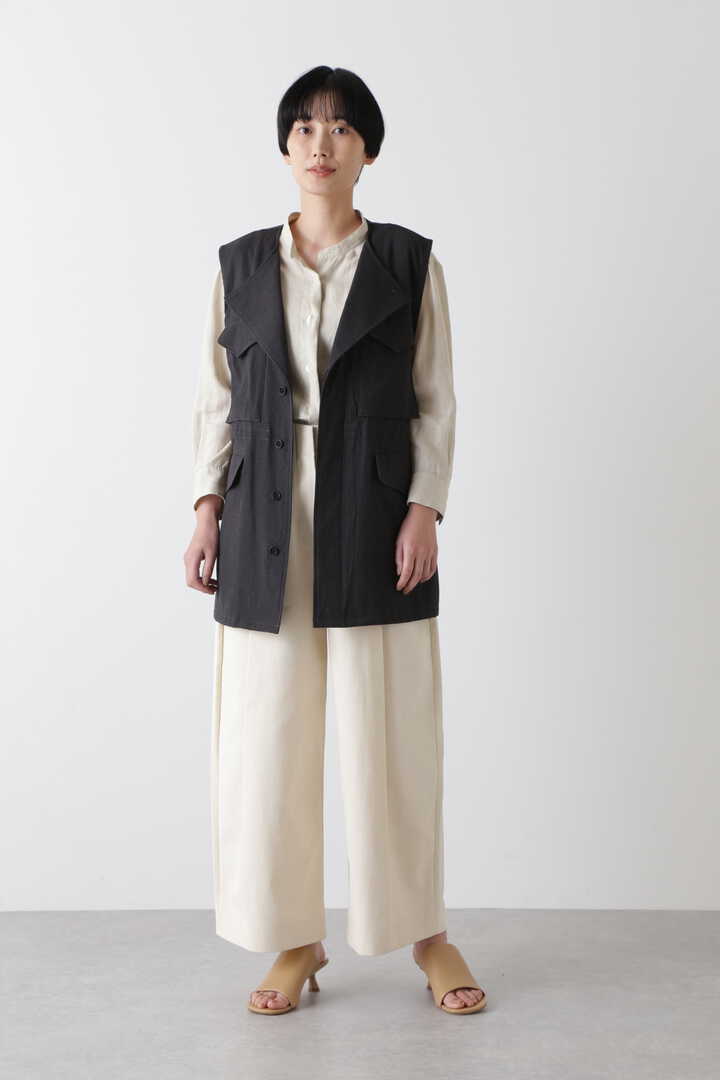 BLURHMS / WOOL RAYON SILK 43 VEST | ブルゾン | THE LIBRARY 