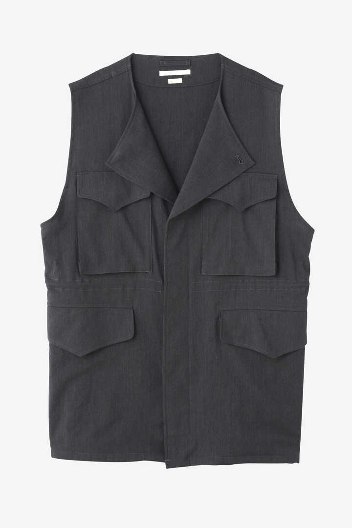 BLURHMS / WOOL RAYON SILK 43 VEST9