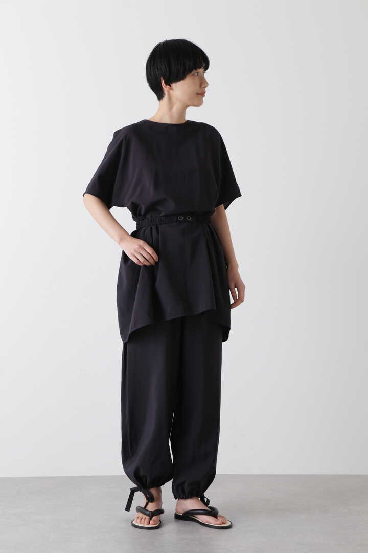 STUDIO NICHOLSON / SUSTAINABLE VISCOSE WIDE LEG DRAWCORD PANTS2