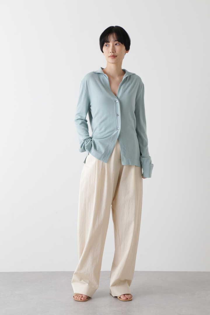 STUDIO NICHOLSON / SPORTY COTTON DOUBLE PLEAT CURVED VOLUME PANT2