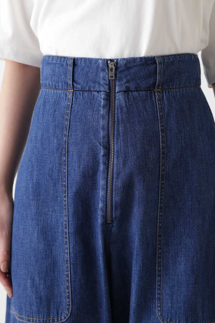 STUDIO NICHOLSON / CHAMBRAY DENIM ZIP DETAIL6
