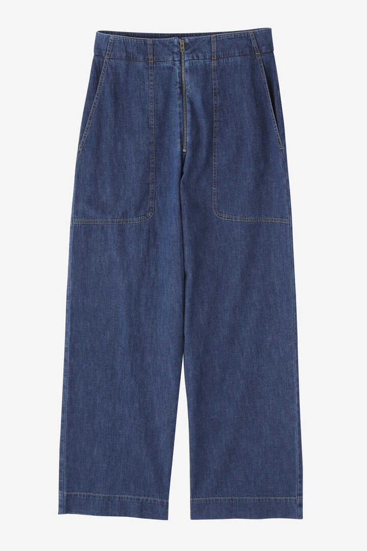 STUDIO NICHOLSON / CHAMBRAY DENIM ZIP DETAIL9