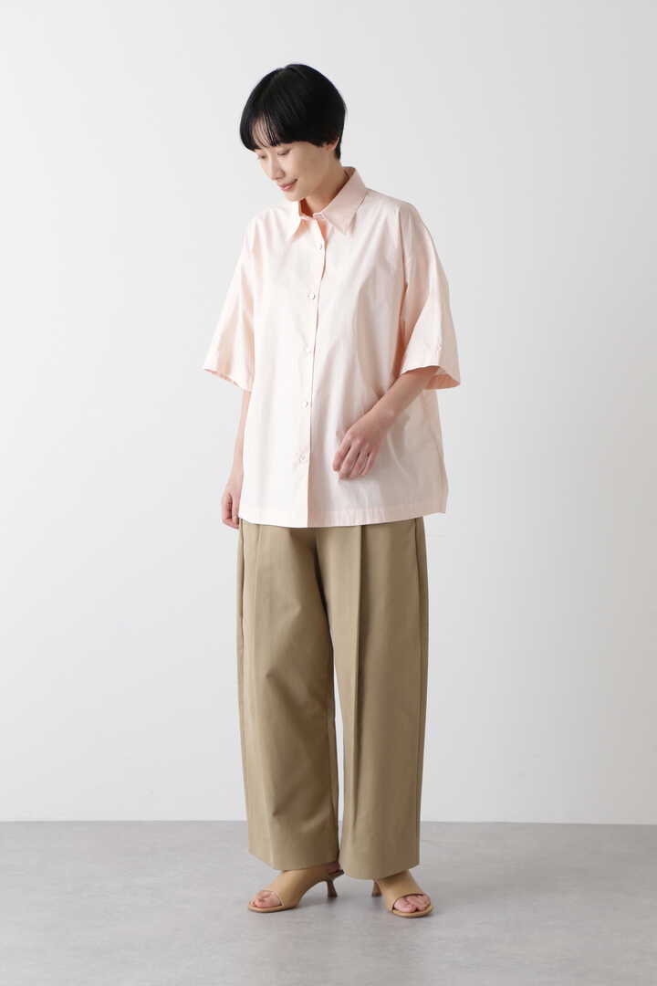 STUDIO NICHOLSON / SOFT PRARIE COTTON SHORT SLEEVE BOXY SHIRT3