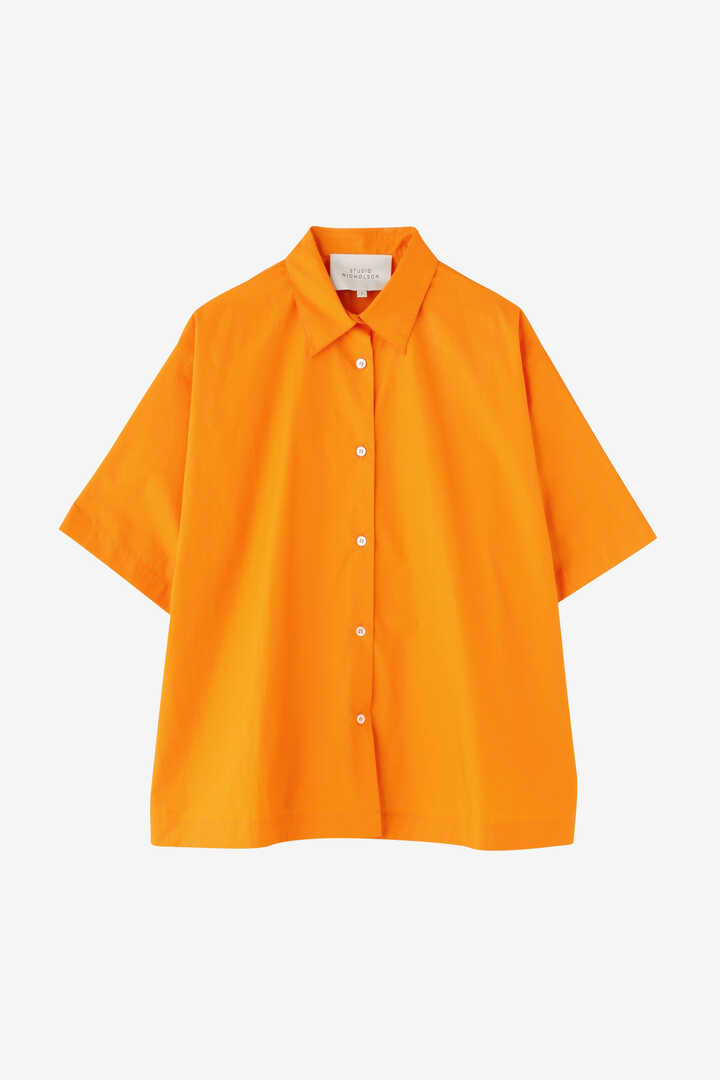 STUDIO NICHOLSON / SOFT PRARIE COTTON SHORT SLEEVE BOXY SHIRT15