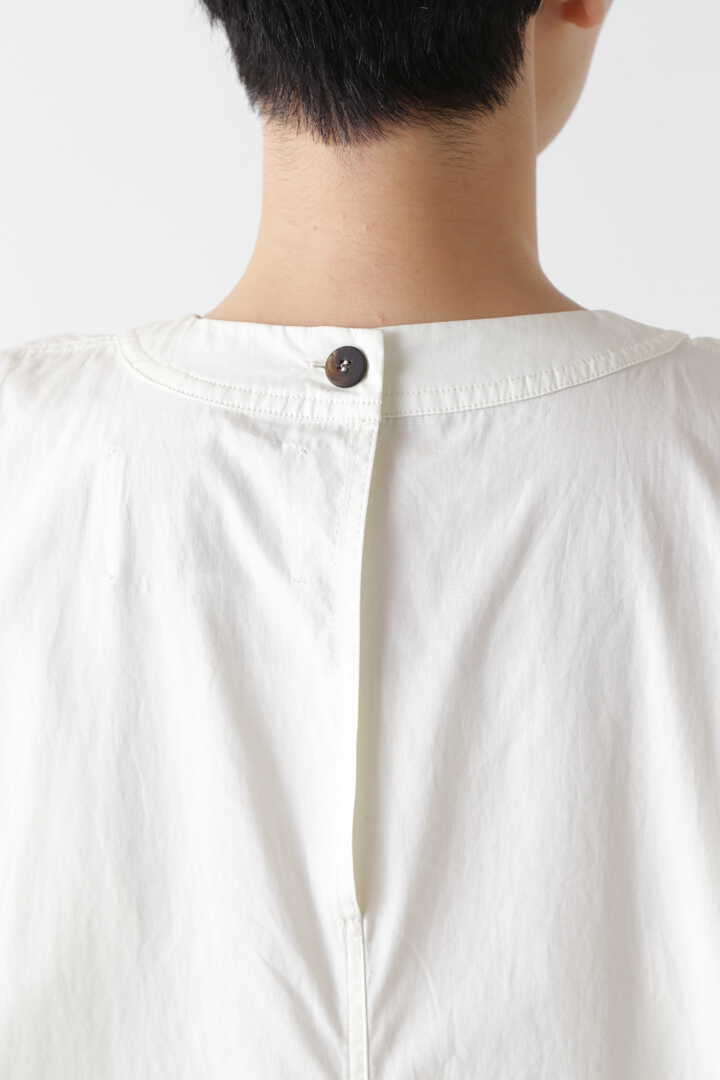 STUDIO NICHOLSON /  LIGHTWEIGHT COTTON OVERSIZED WOVEN TEE8