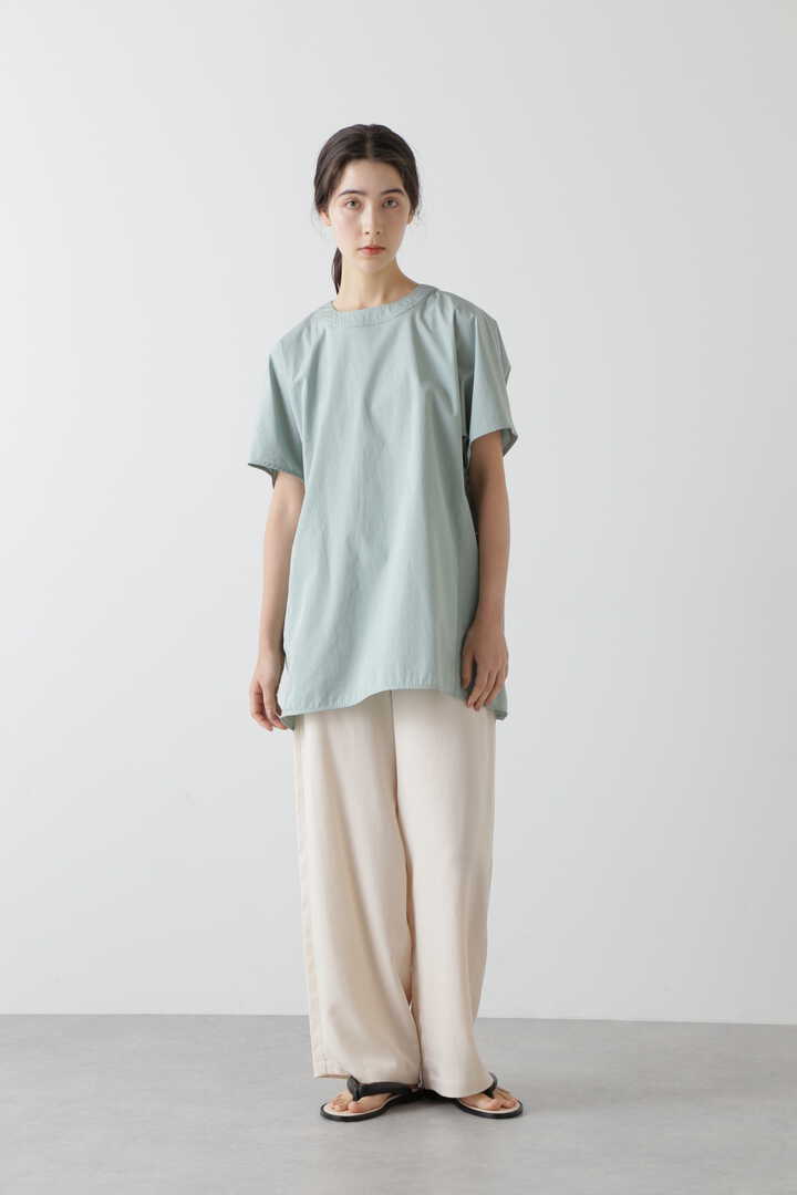 STUDIO NICHOLSON /  LIGHTWEIGHT COTTON OVERSIZED WOVEN TEE13