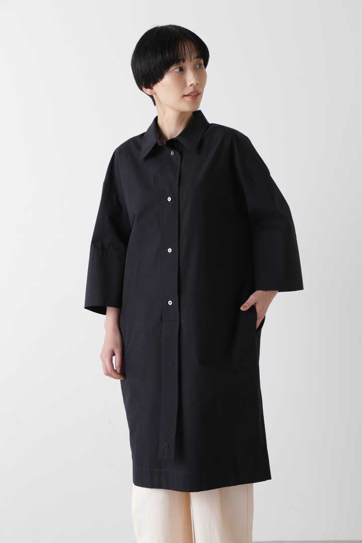 STUDIO NICHOLSON / POWDER COTTON SHIRT DRESS3