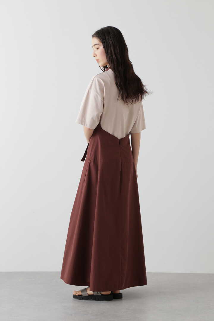 STUDIO NICHOLSON / POWDER COTTON HALTER NECK DRESS3