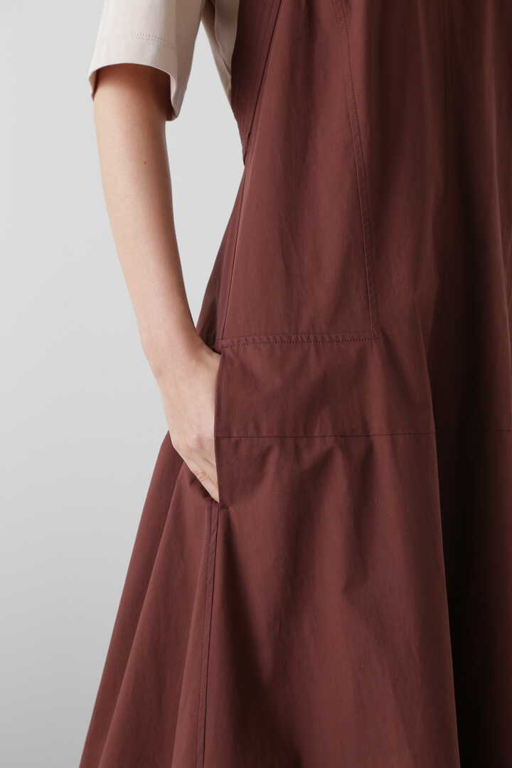 STUDIO NICHOLSON / POWDER COTTON HALTER NECK DRESS7