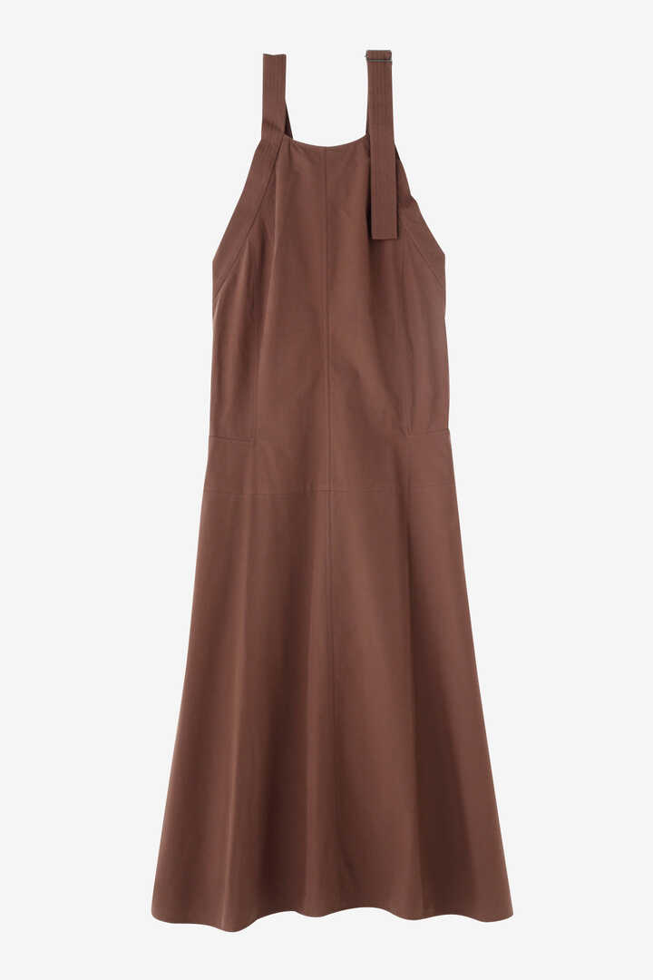 STUDIO NICHOLSON / POWDER COTTON HALTER NECK DRESS10
