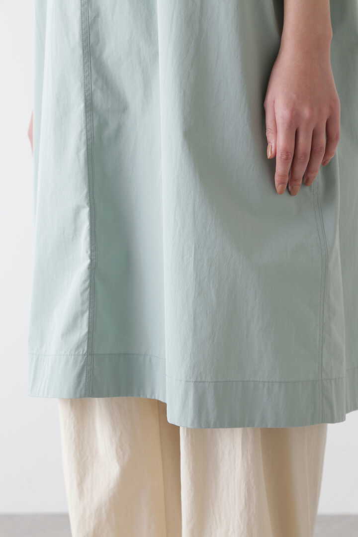 STUDIO NICHOLSON / LIGHTWEIGHT COTTON OPEN BACK SHORT DRESS5