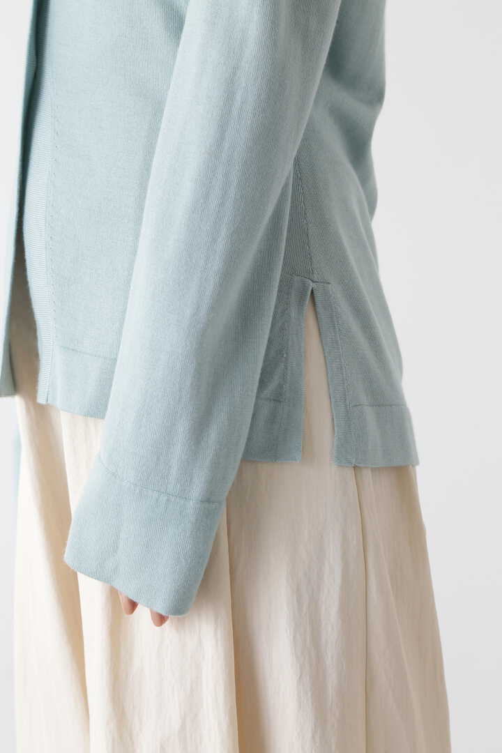 STUDIO NICHOLSON / SPERFINE MERINO SILK BUTTON THROUGH SHIRT7