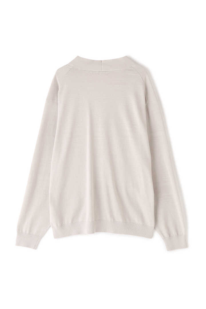 ATON / FRESCA KNIT OVERSIZED CARDIGAN2