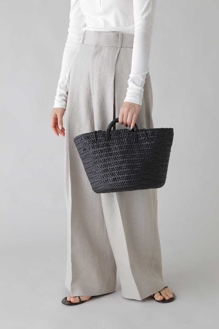 アエタ Aeta 美品 KG06 BASKET M＋SHOULDER かごバッグ M/アイボリー