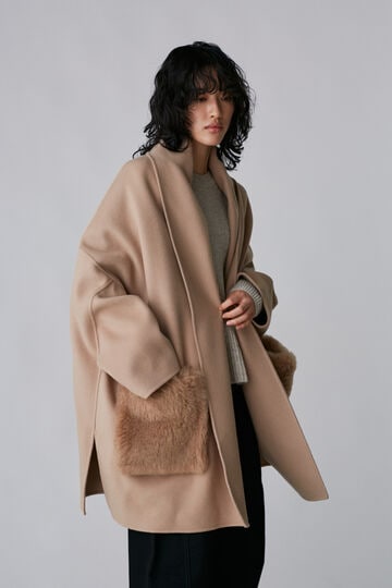 KARL DONOGHUE / OVERSIZED WRAP COAT | コート | THE LIBRARY 