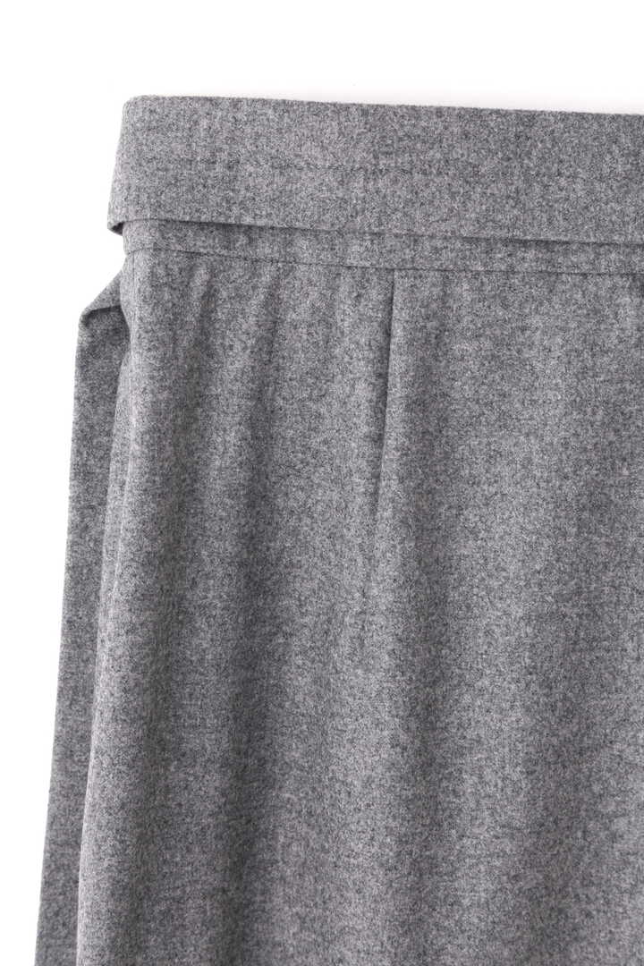 ATON /MERINO COLLEGE FLANNEL STRAIGHT WRAPPED SKIRT7