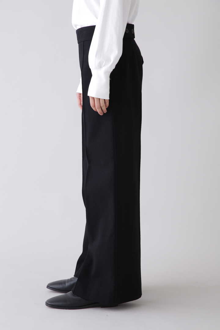 STUDIO NICHOLSON / RECYCLED DOUBLE WOOL LOW RISE STRAIGHT LEG4