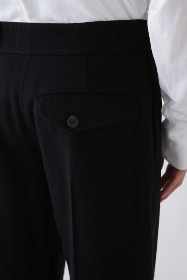 STUDIO NICHOLSON / RECYCLED DOUBLE WOOL LOW RISE STRAIGHT LEG10