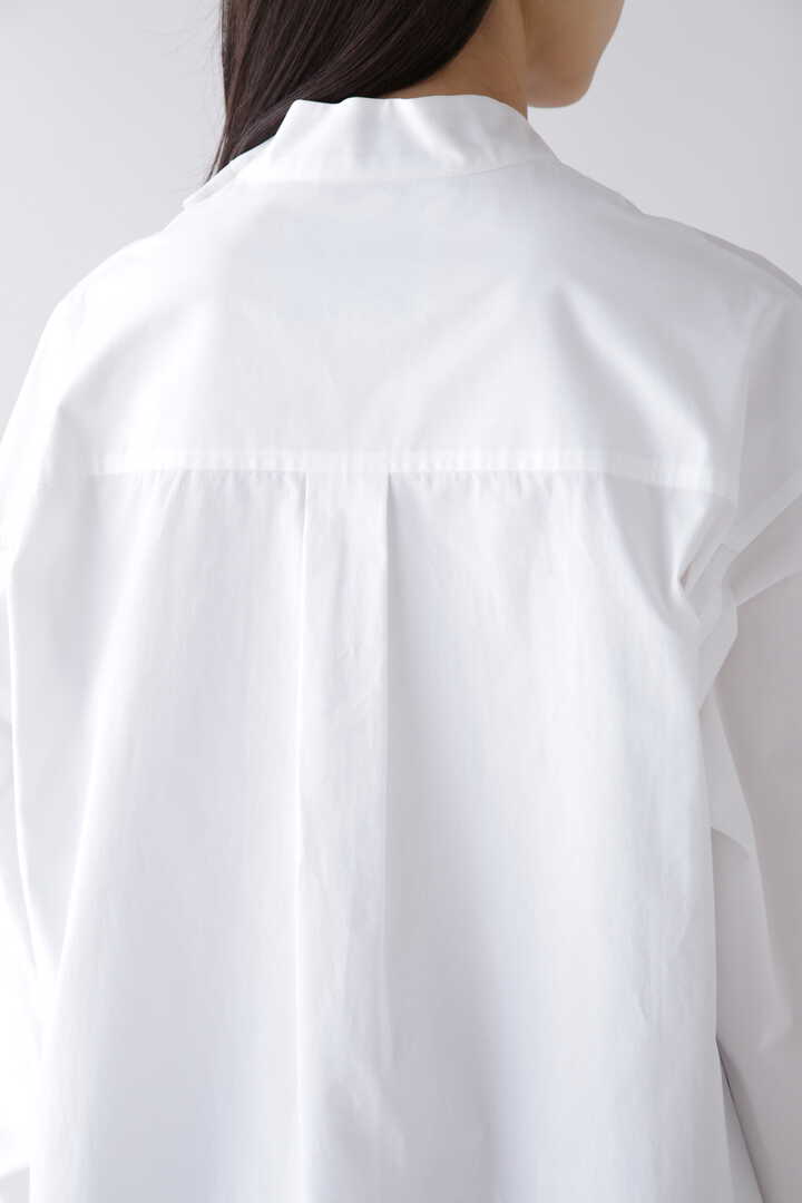 STUDIO NICHOLSON /POWDER COTTON ASSYMETRIC SHIRT9