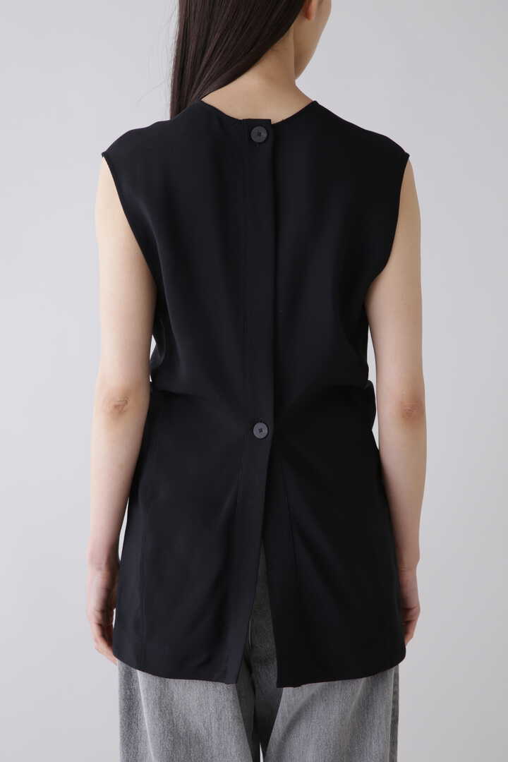 STUDIO NICHOLSON / FLUID WOOL VISCOSE DRAPE TOP6