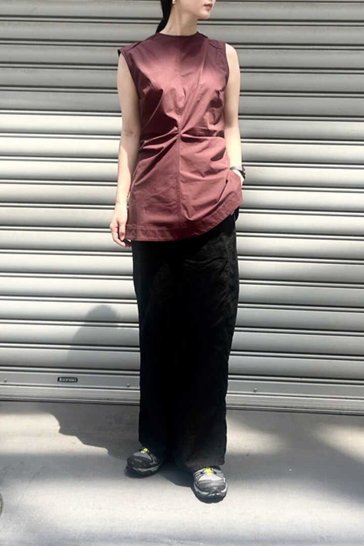 STUDIO NICHOLSON / POWDER COTTON DRAPE TOP | シャツ | THE LIBRARY