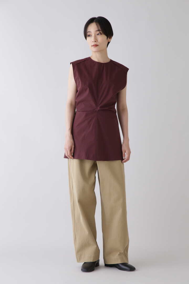 STUDIO NICHOLSON / POWDER COTTON DRAPE TOP12