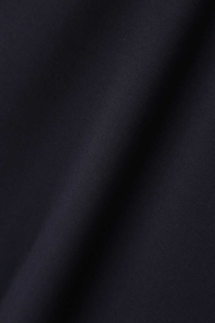 STUDIO NICHOLSON / CREPE BK VISC SATIN LONG SLEEVE DRAPE TOP10